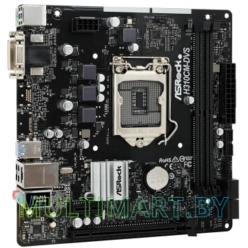 Материнская плата ASRock H310CM-DVS картинка 2